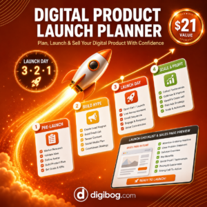 Digital Product Launch Planner