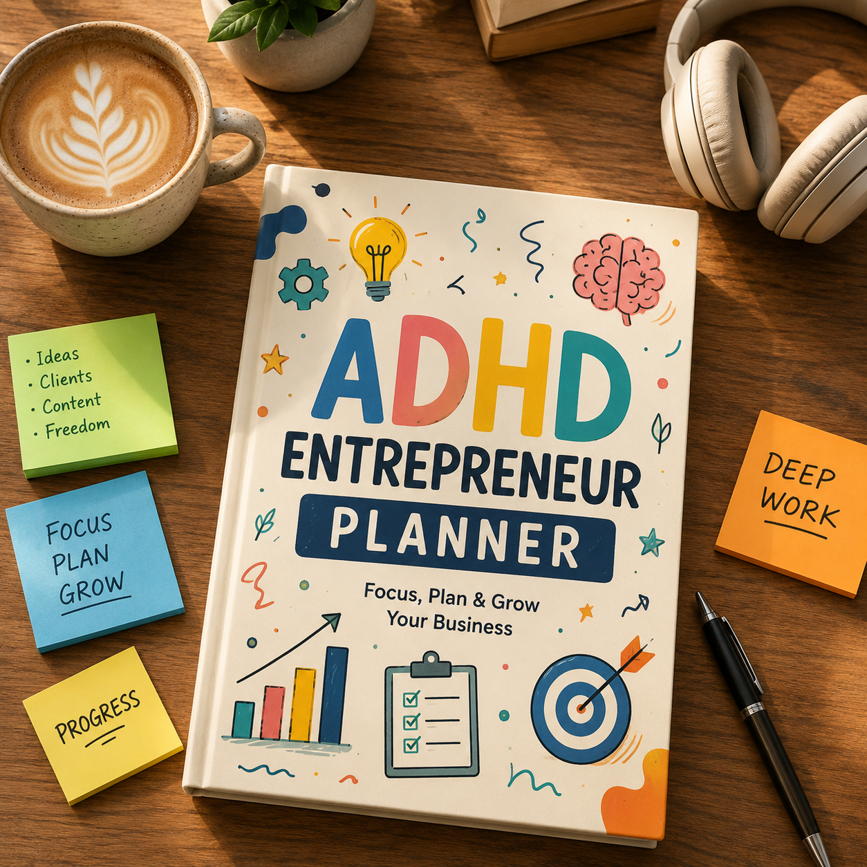ADHD Entrepreneur Planner