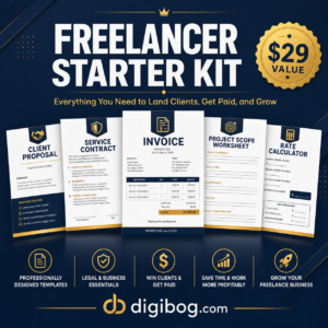 freelancer starter kit pdf templates