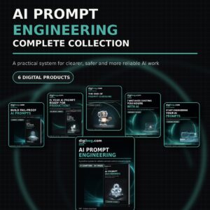 AI Prompt Engineering Complete Bundle cover - all six products