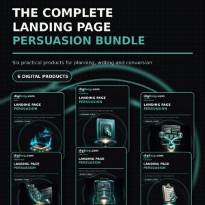 Landing Page Persuasion Complete Bundle cover - all six products