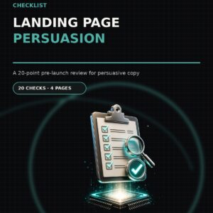 Landing Page Persuasion — Checklist