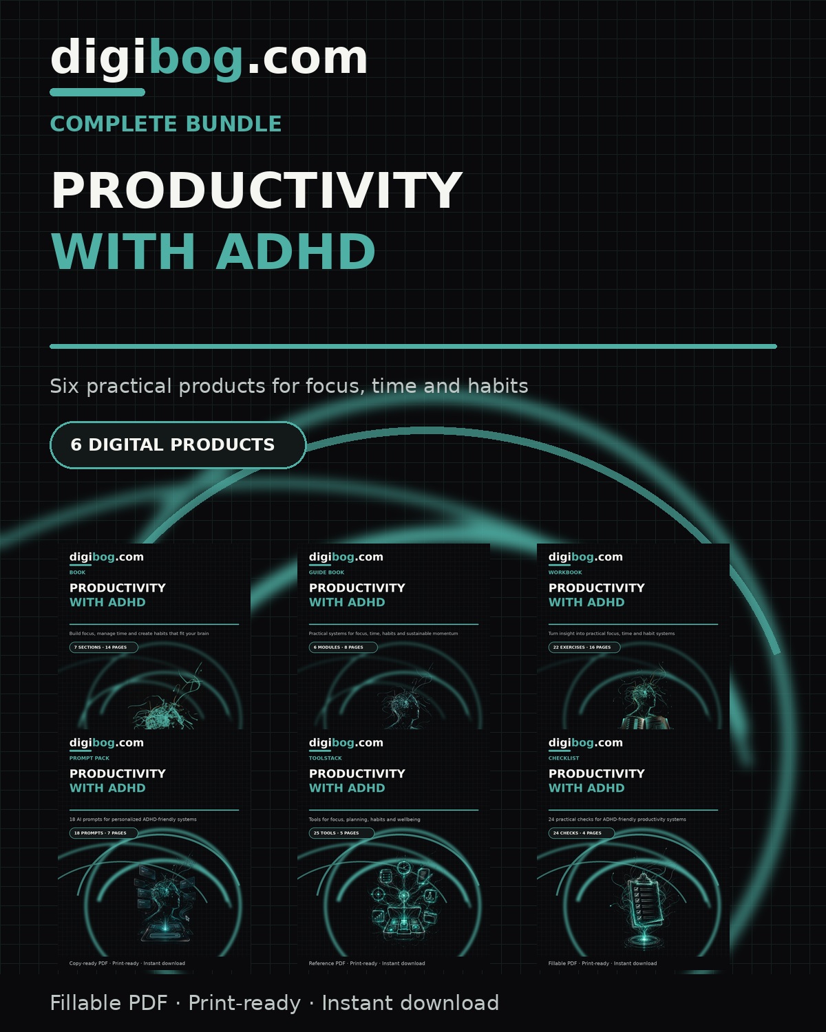 Productivity with ADHD — Complete Bundle