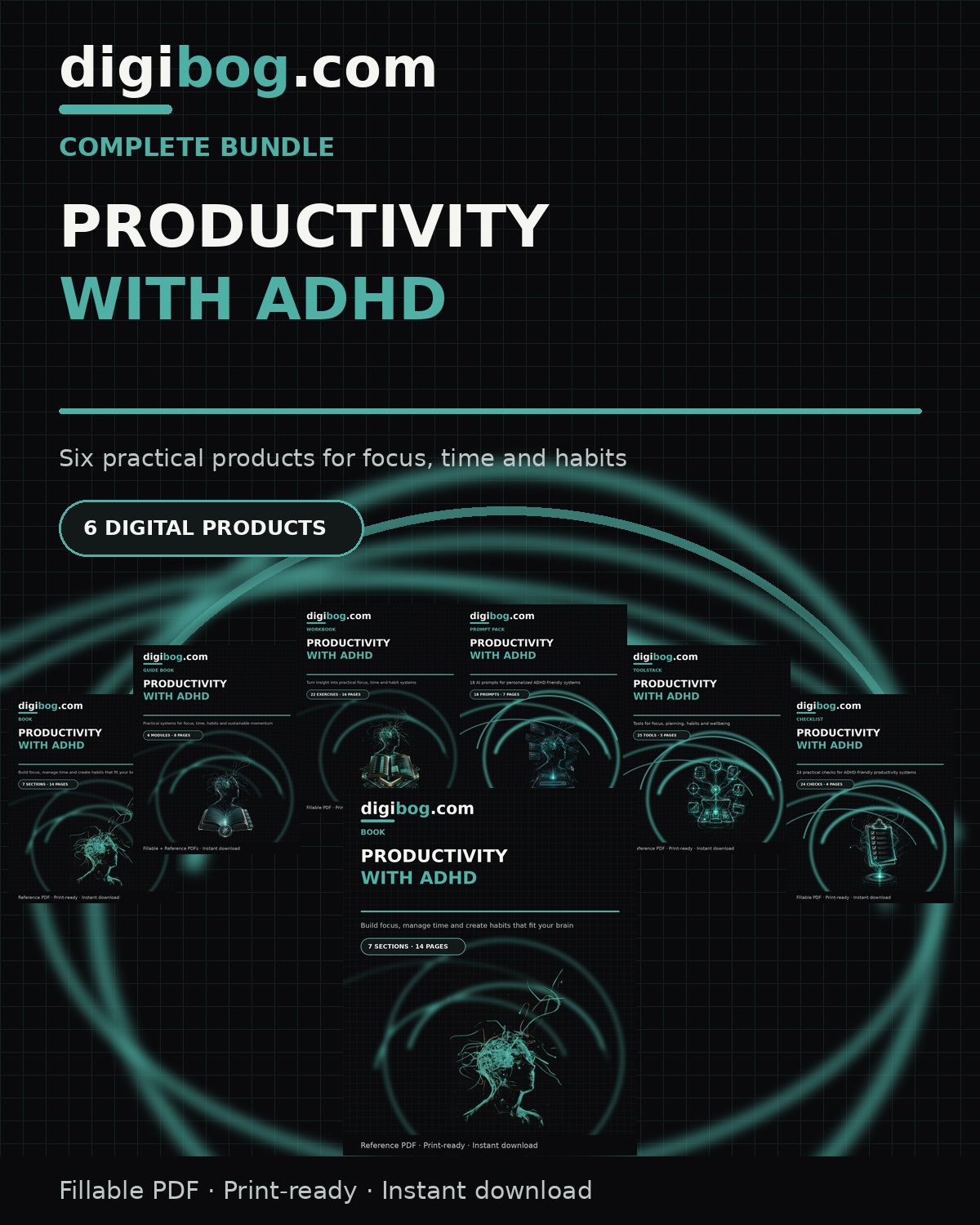 Productivity with ADHD — Complete Bundle - Image 2
