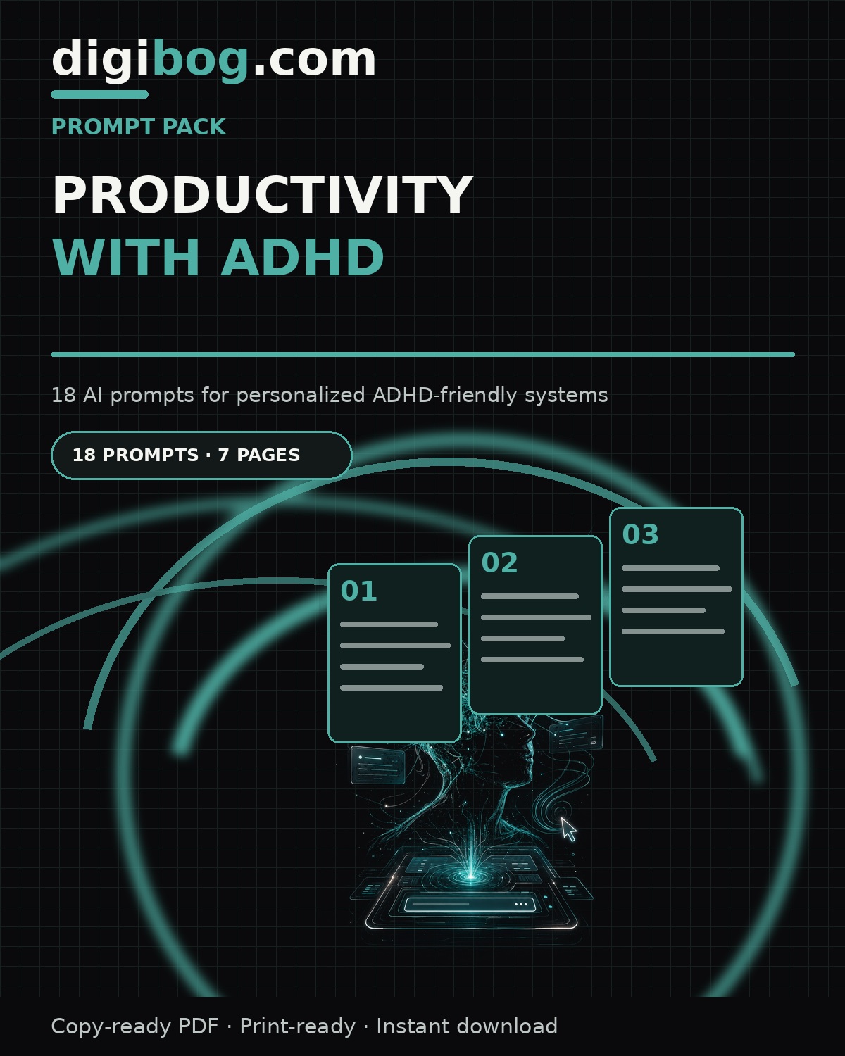 Productivity with ADHD — Prompts - Image 2