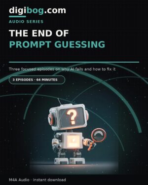 AI Prompt Engineering Audio Series cover - three episodes