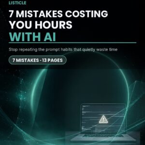 AI Prompt Engineering 7 Mistakes cover — testing prompts