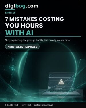 AI Prompt Engineering 7 Mistakes cover — testing prompts
