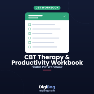 CBT Therapy & Productivity Workbook