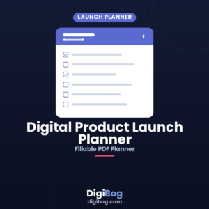 Digital Product Launch Planner